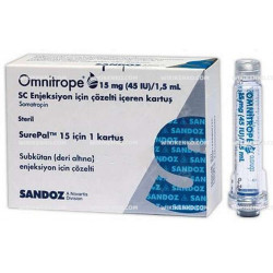 Omnitrope 45IU (15mg) Pen | Sandoz HGH
